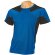 Camisetas deportivas con logo Dream manga corta en 4 colores combinados Azul Royal