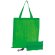 Bolsas plegables publicitarias James poliéster 190t 43,5x40,5 cm 6 colores Verde