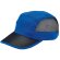 Gorras running microfibra perforada a laser Matrix 5 colores negro Azul Royal