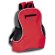 Mochila infantile personalizada Poppy poliéster combinada gris 8 colores Rojo