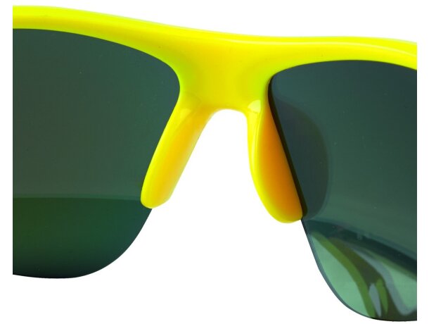 Gafas de sol deportivas fluorescentes personalizada