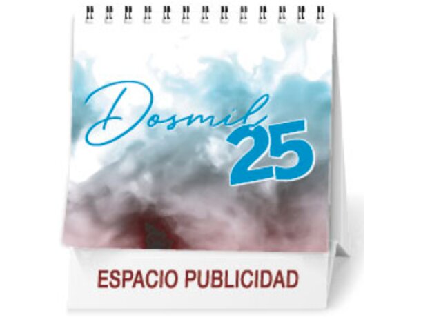 Calendario Personalizado sobremesa pequeño 7 hojas detalle 1