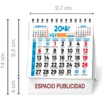 Calendario Personalizado sobremesa pequeño 7 hojas